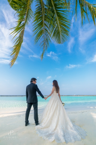 maldives wedding photos