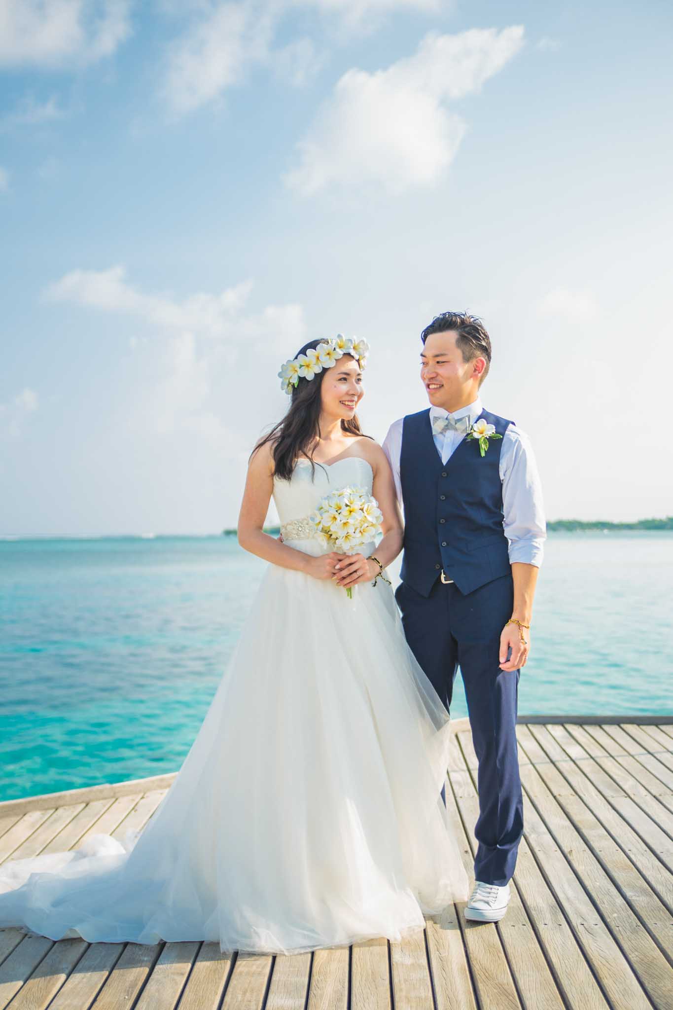 Maldives Resort Wedding at Kuda Huraa