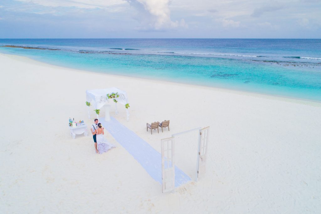 destination wedding in Maldives